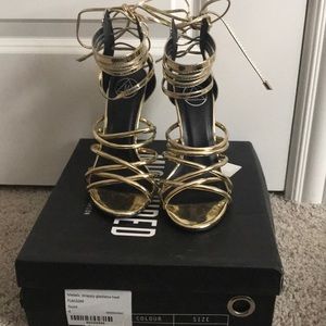 Missguided Strappy Gladiator Heels